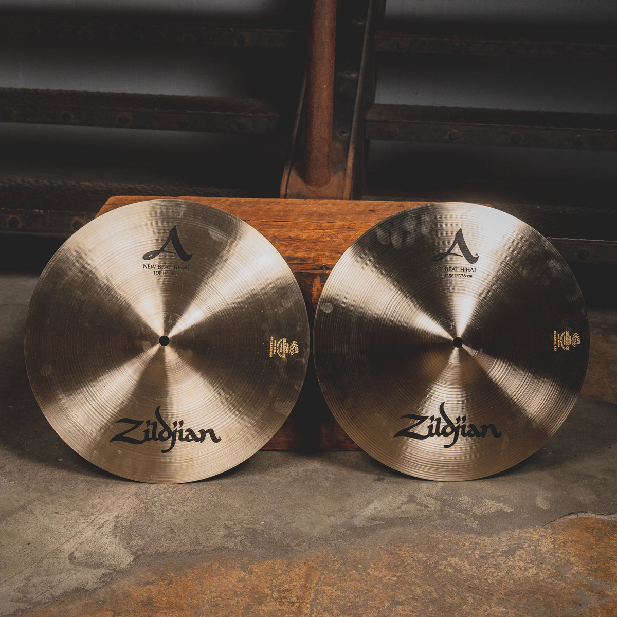 Zildjian A New Beat Hi-Hats 14" - Used