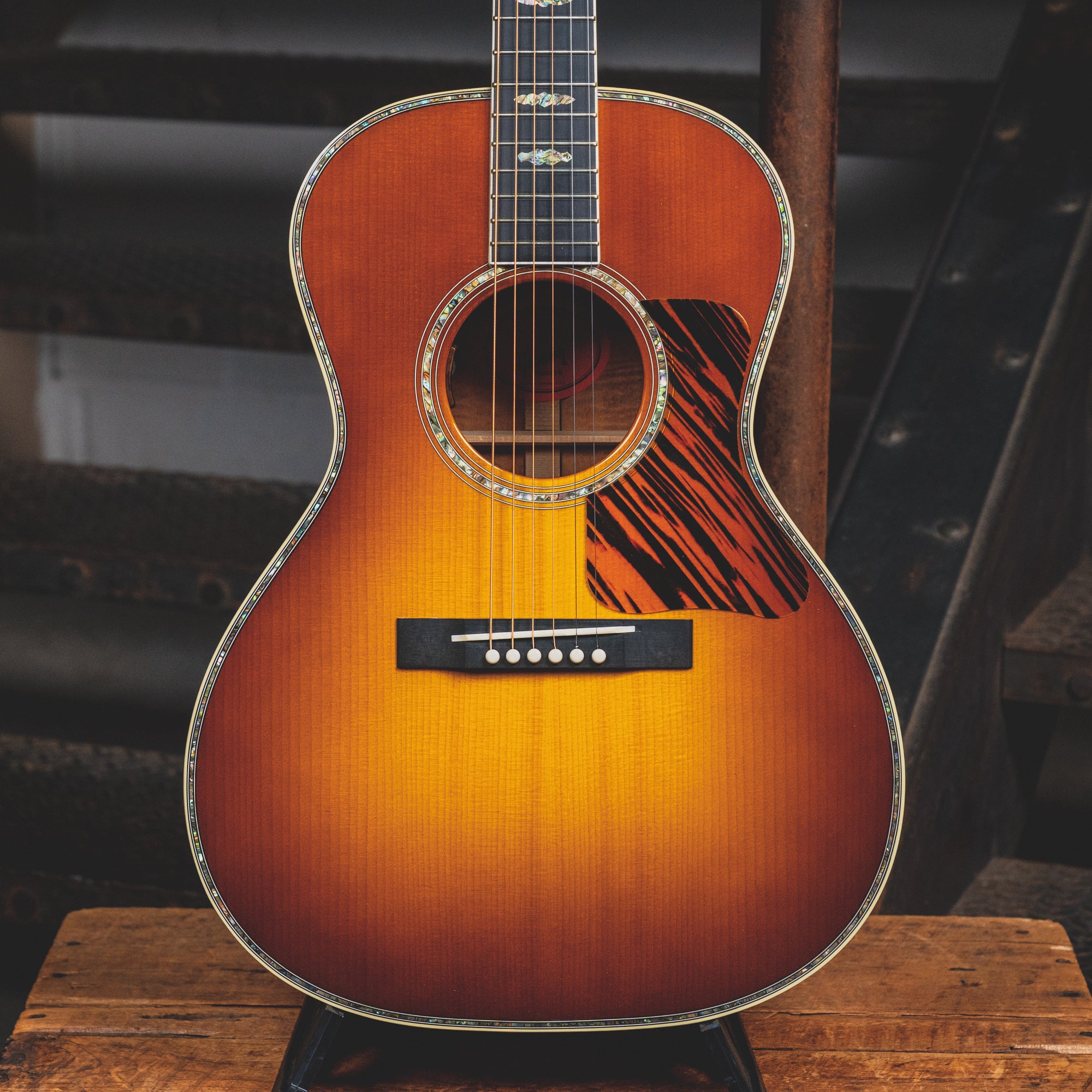 2015 Gibson Limited Edition Nick Lucas Koa, Honey Burst Finish, w/ OHS
