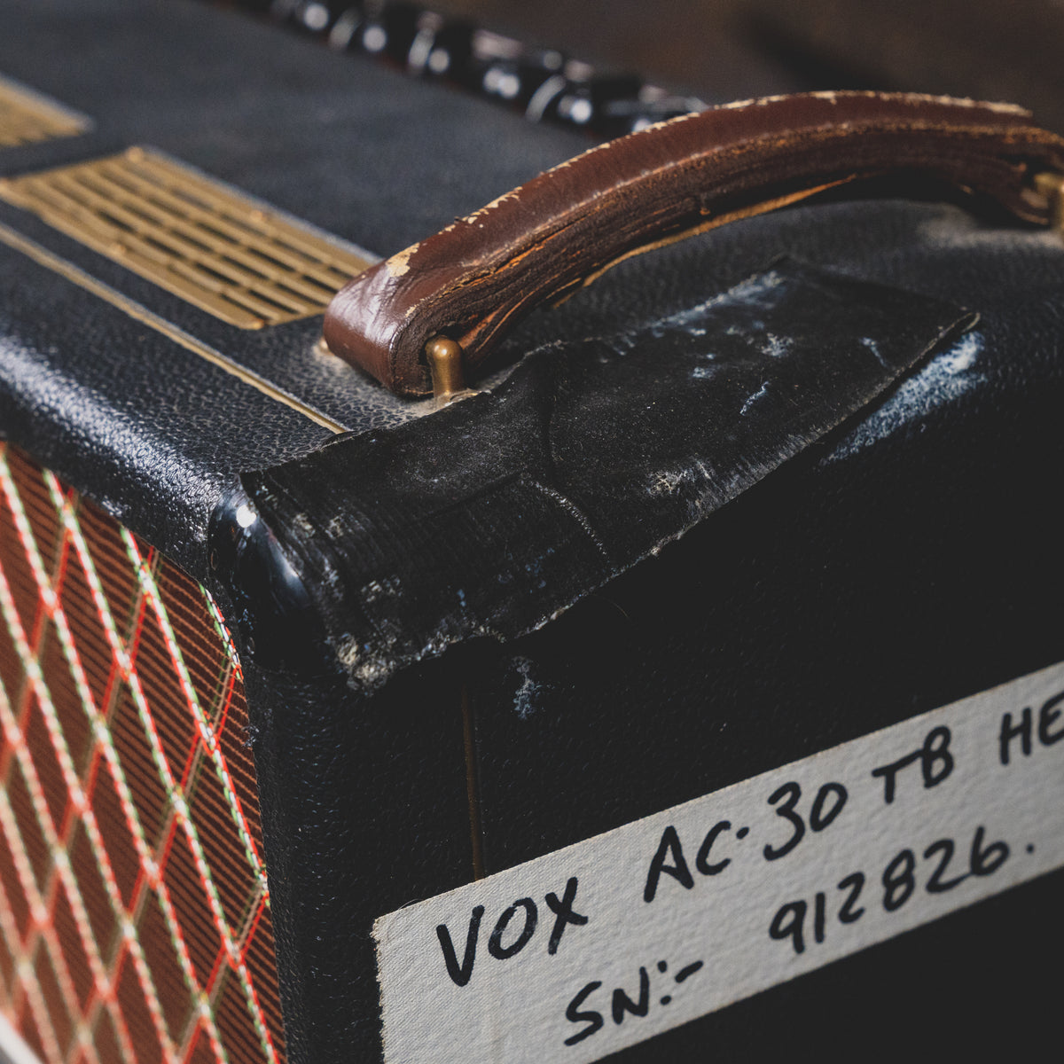 1993 Vox AC30TB w/ Road Case Noel Gallagher Collection w Signed COA