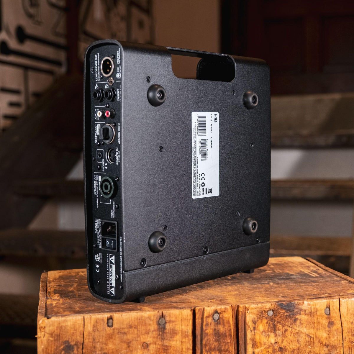 TC Electronic RH 750 Head With Pelican Style Case - Used