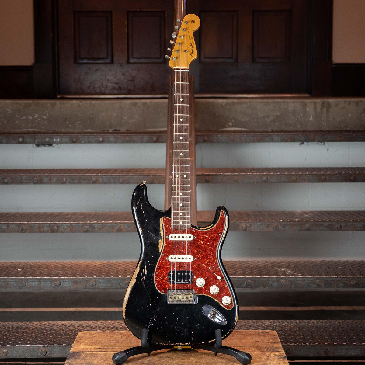 Fender Custom Shop 2012 Limited '63 Strat Relic Black With OHSC - Used