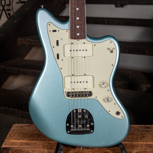 Fender 2017 '65 Jazzmaster Firemist Silver Wildwood Thin Skin With OHSC - Used
