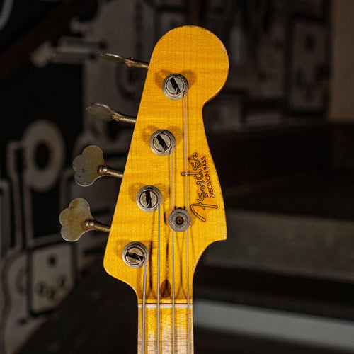 Fender 2014 Custom Shop '57 Relic Precision Bass Dakota Red With OHSC - Used