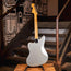 Fender Blacktop Jaguar, Silver With Case - Used