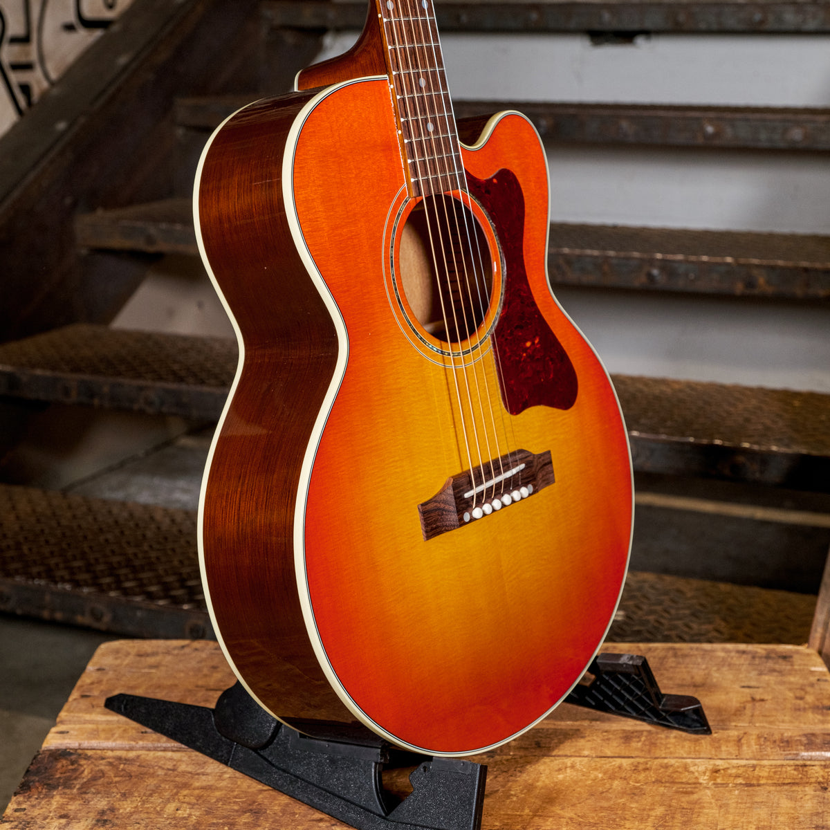 Gibson 2018 Parlor Mahogany M AG Sunburst With OHSC - Used