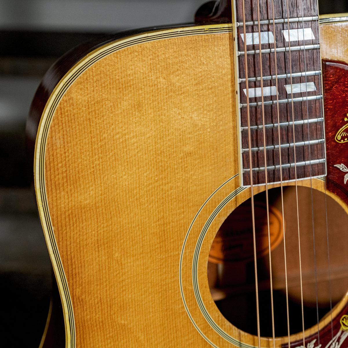 Gibson 1967 Vintage Hummingbird Natural With HSC - Used