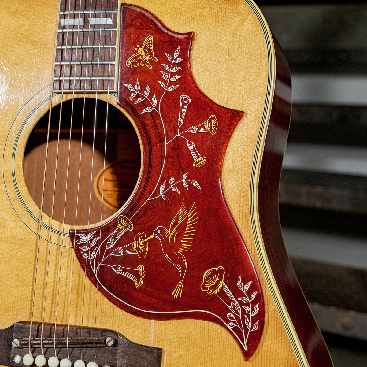 Gibson 1967 Vintage Hummingbird Natural With HSC - Used