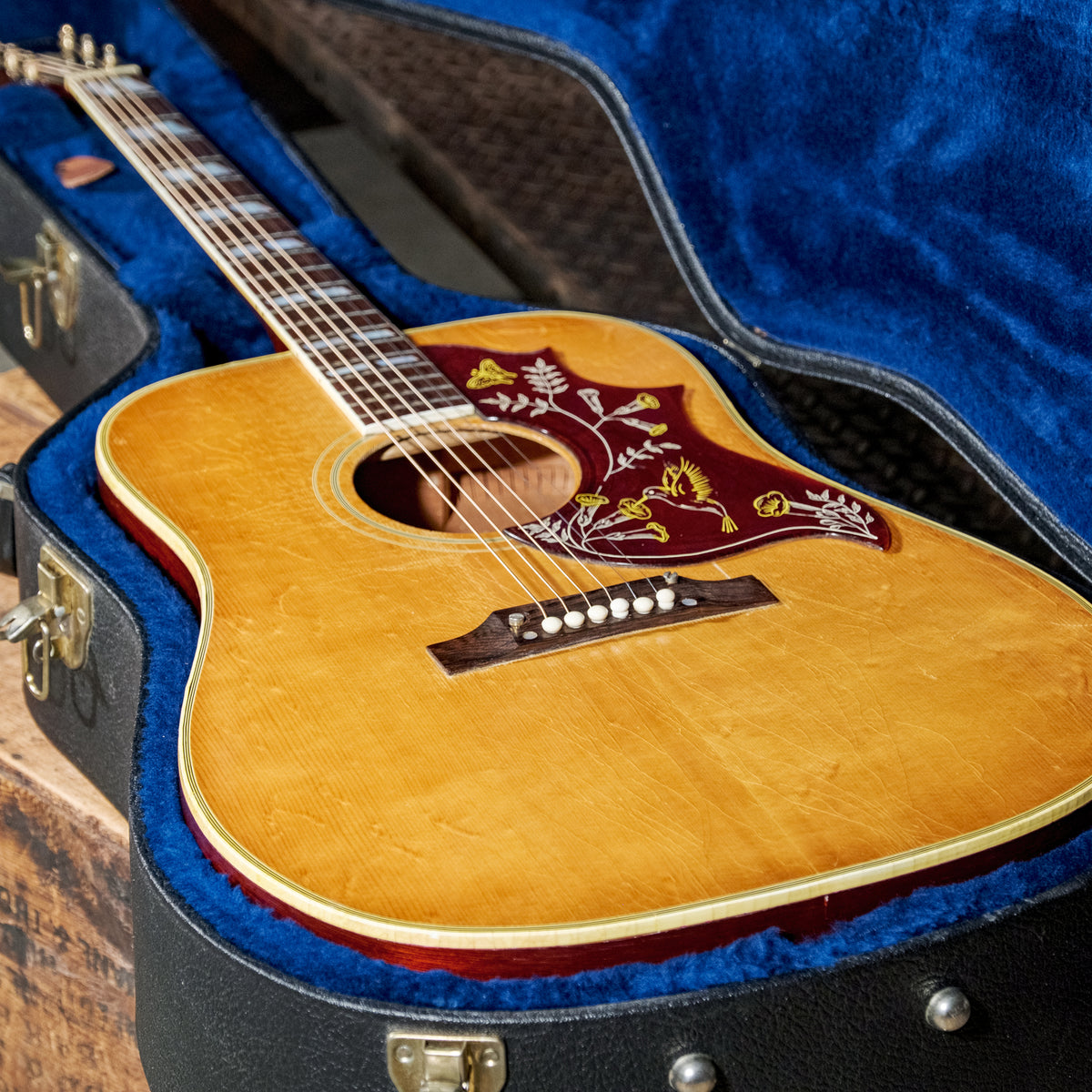 Gibson 1967 Vintage Hummingbird Natural With HSC - Used