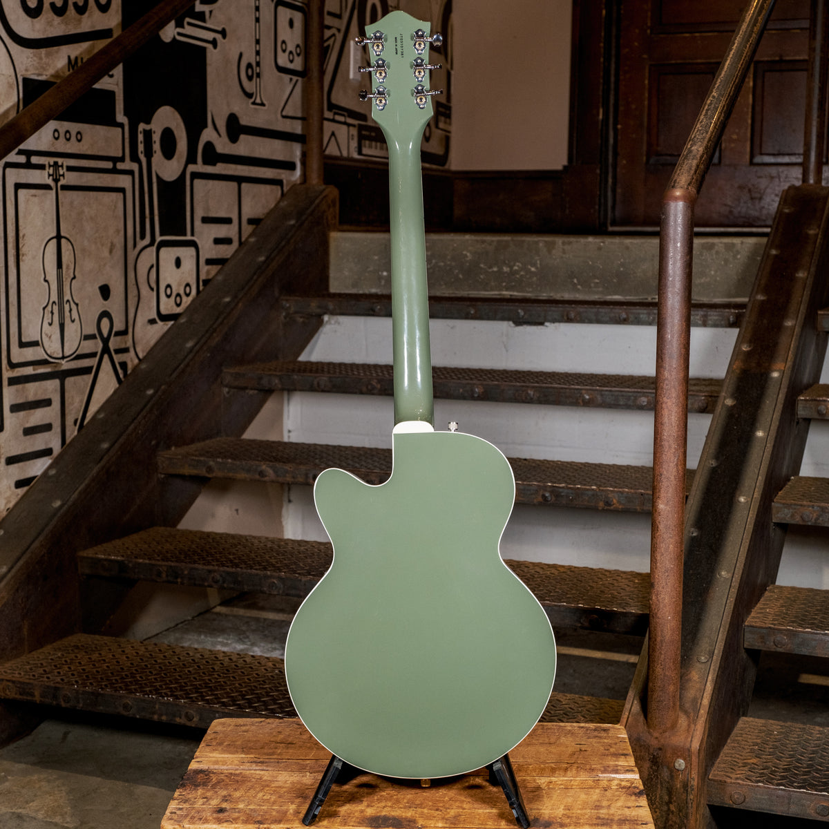 Gretsch 2003 6118T-JR Smoke Green With OHSC - Used