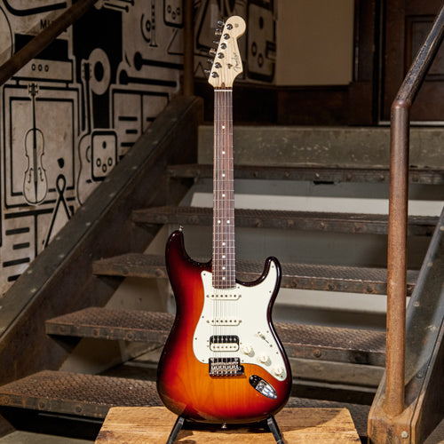 Fender 2019 American Professional Stratocaster HSS Rosewood, 3-Tone Sunburst With OHSC - Used