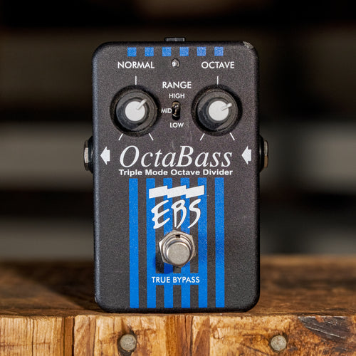 EBS Octabass Octave Divider Pedal - Used