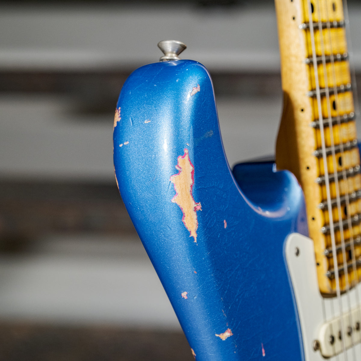 Fender Custom Shop 2016 '57 Stratocaster Heavy Relic Lake Placid Blue Over Pink Paisley - Used