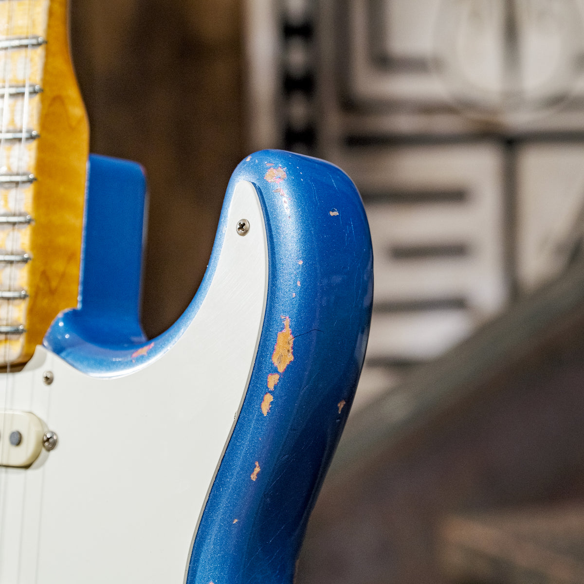 Fender Custom Shop 2016 '57 Stratocaster Heavy Relic Lake Placid Blue Over Pink Paisley - Used