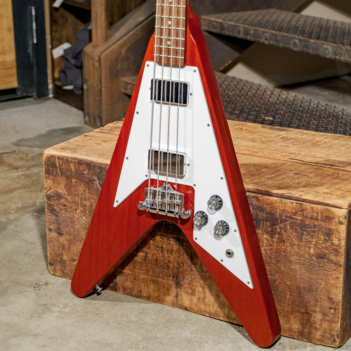 Gibson 2012 Flying V Shortscale Bass With OHSC - Used