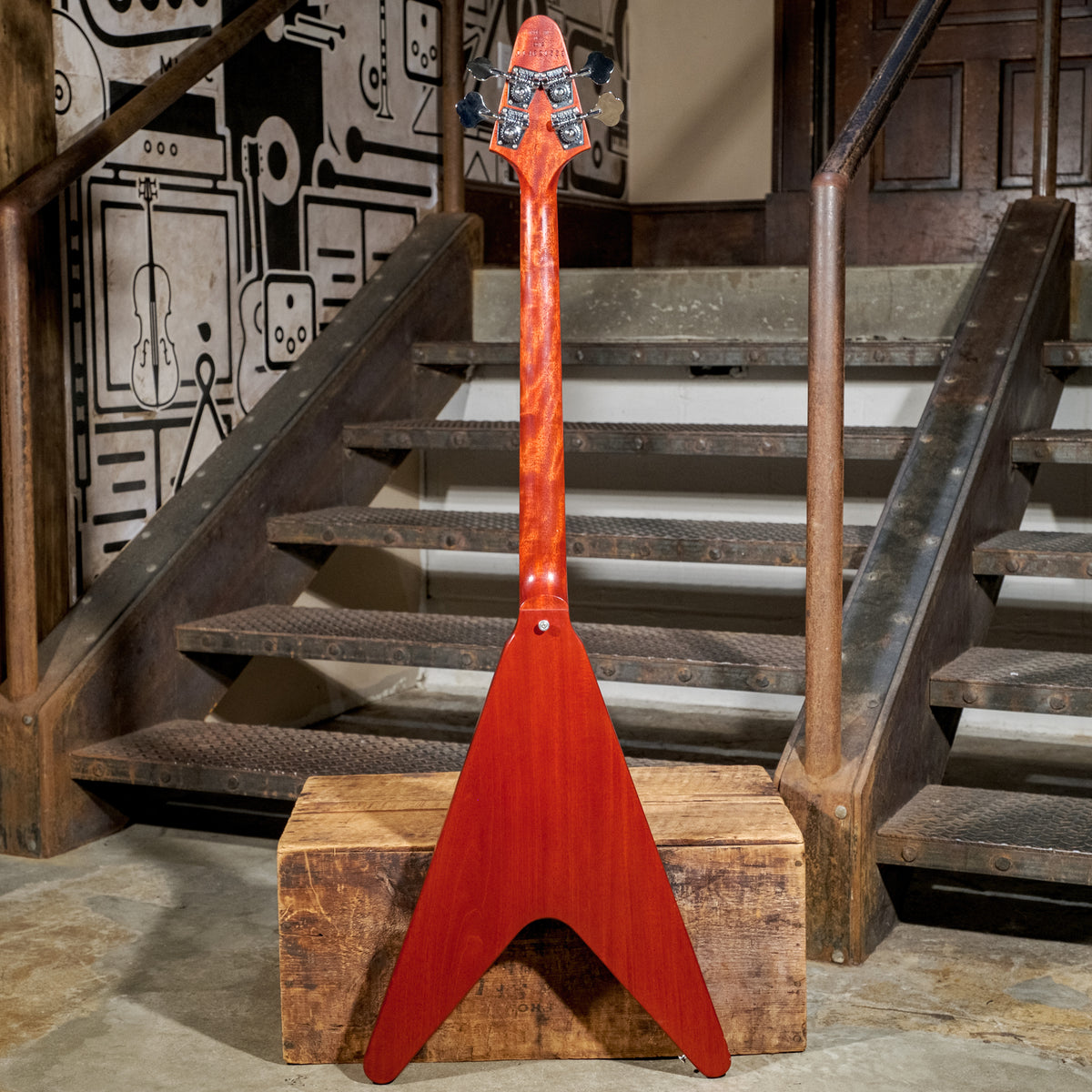 Gibson 2012 Flying V Shortscale Bass With OHSC - Used