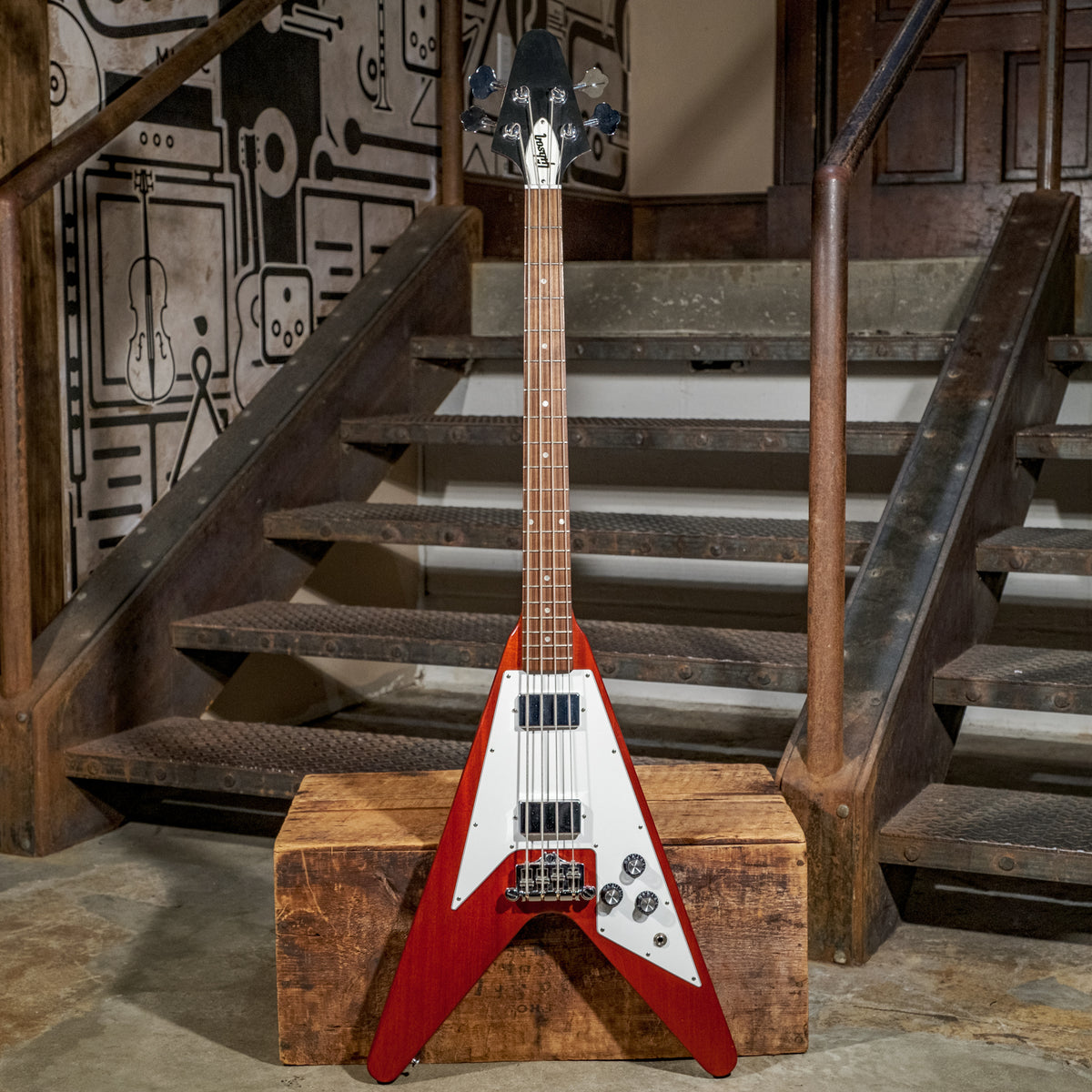 Gibson 2012 Flying V Shortscale Bass With OHSC - Used