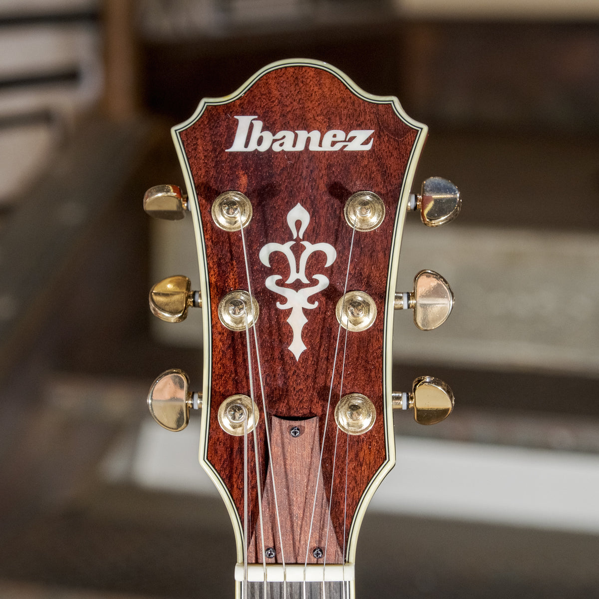 Ibanez 2019 Artstar AM153QA, Dark Brown Sunburst With Case - Used