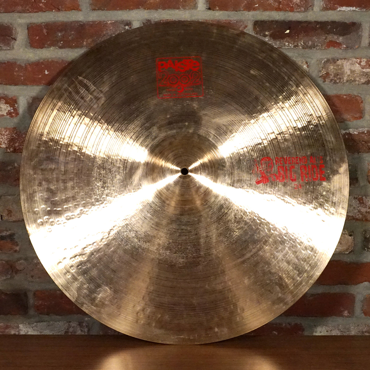 Paiste 24" 2002 Reverend Al's Big Ride - Used