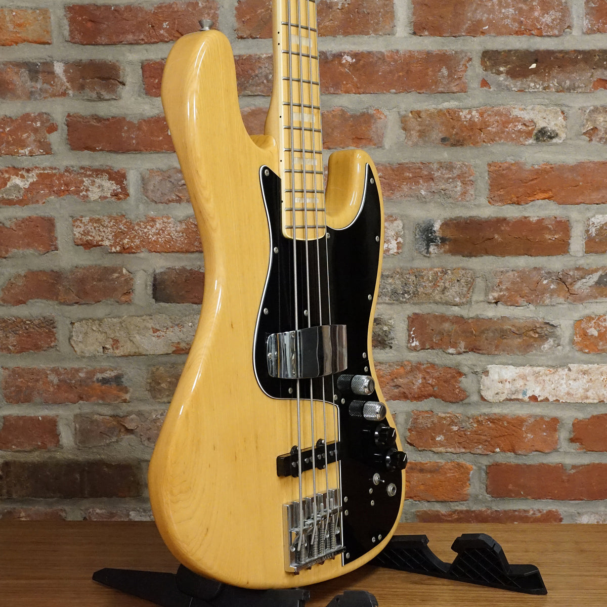 Fender 1999 Marcus Miller Jazz Bass Natural With Bag - Used