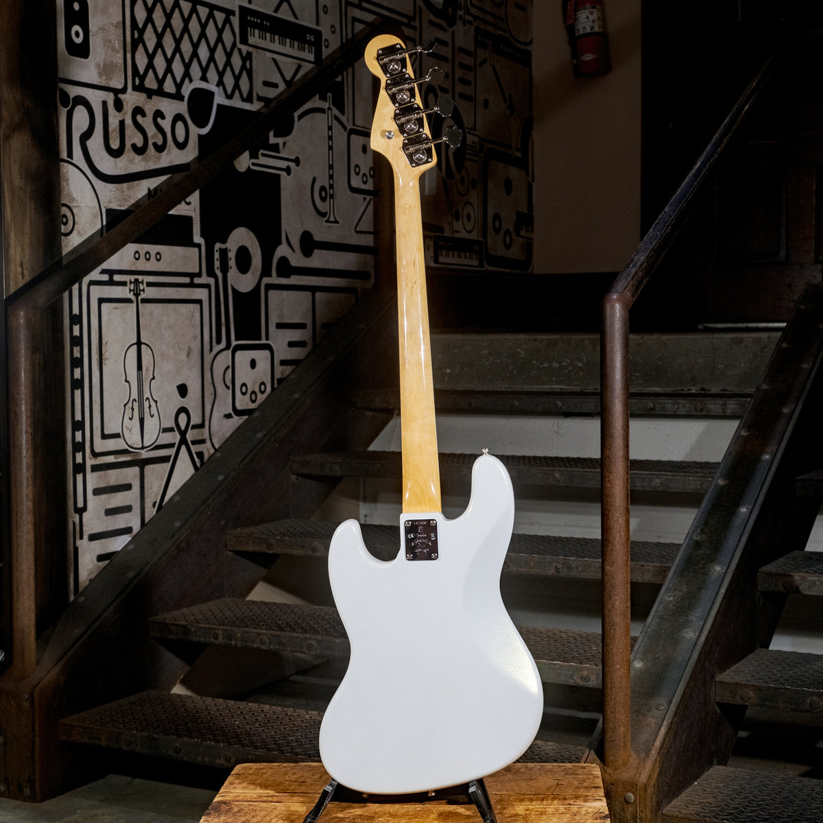 Fender 2020 60th Anniversary Jazz Bass Arctic Pearl With OHSC - Used