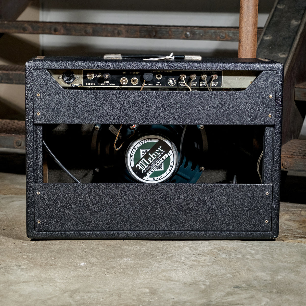 Fender 1966 Deluxe Reverb Combo With Slip Cover And Original Speaker - Used