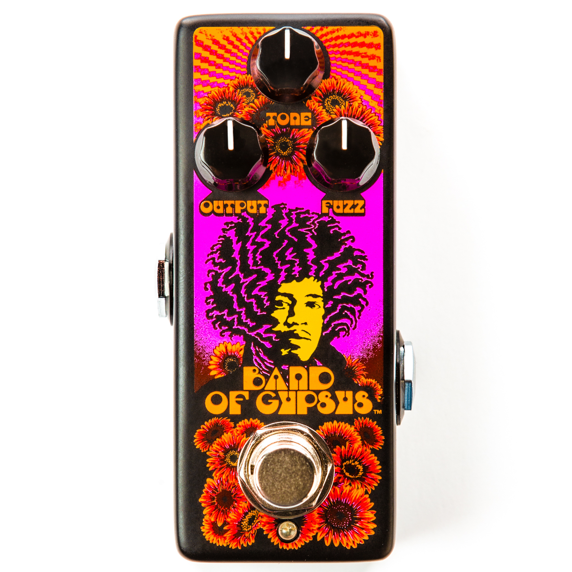 jimi hendrix guitar effects pedals MXR Authentic Hendrix '68 Shrine Series Band Of Gypsys Fuzz Effect Pedal