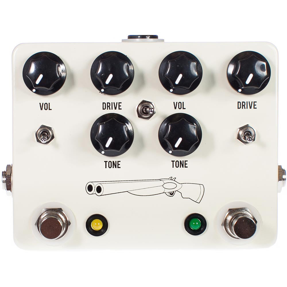 dual overdrive pedals JHS Double Barrel 2 In 1 Dual Overdrive