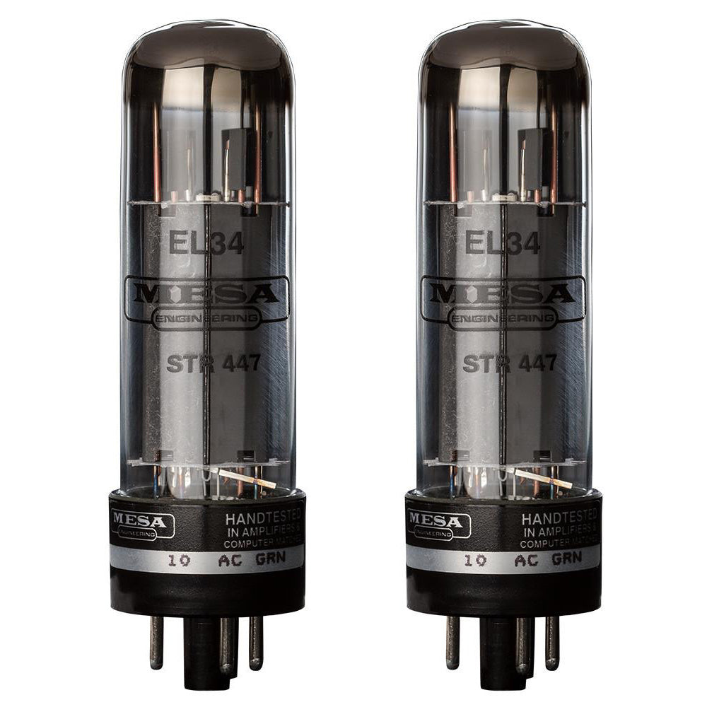 Mesa Boogie EL34 STR 447 Tube Set, Matched Pair