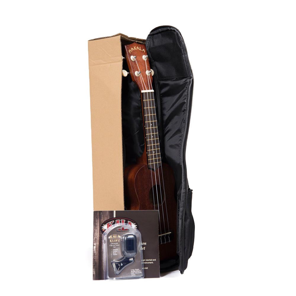 Kala Makala Soprano Ukulele Pack Mahogany