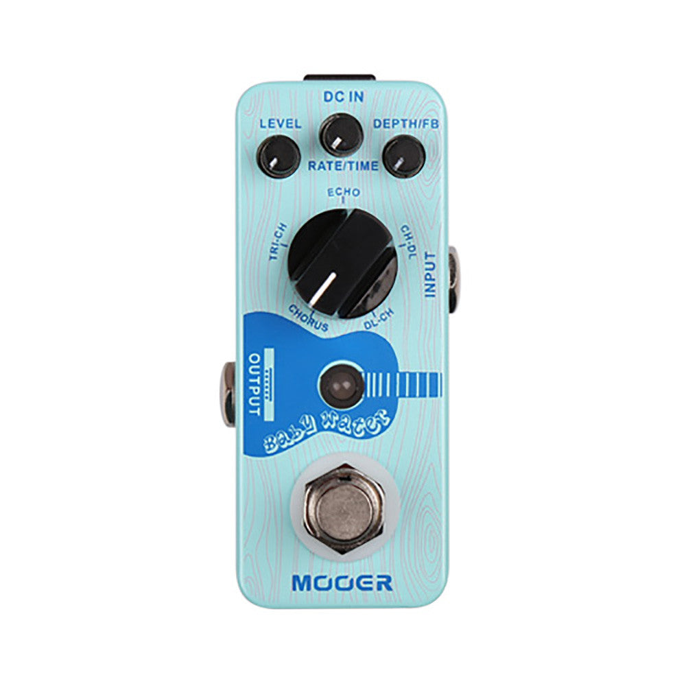 Mooer Baby Water Acoustic Guitar Delay And Chorus Pedal