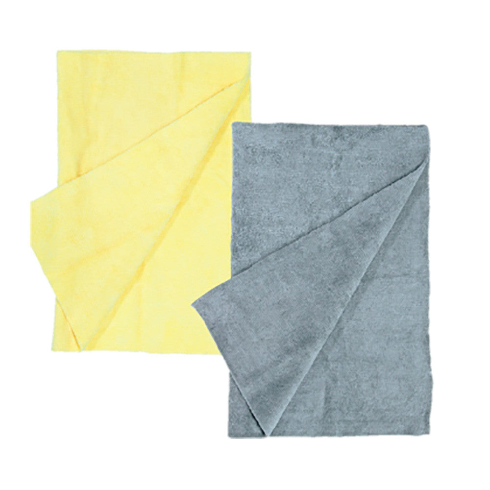 MusicNomad 2 Pack-Edgeless Microfiber Drum Detailing Towels