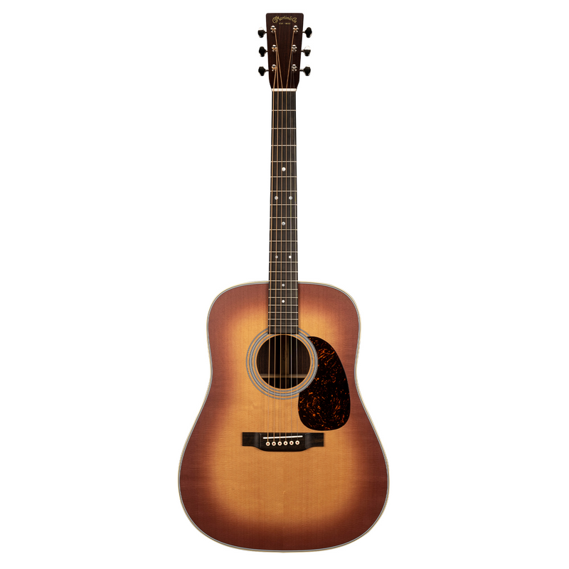 Martin D-28 Satin Amberburst Standard Series Acoustic Guitar with Case