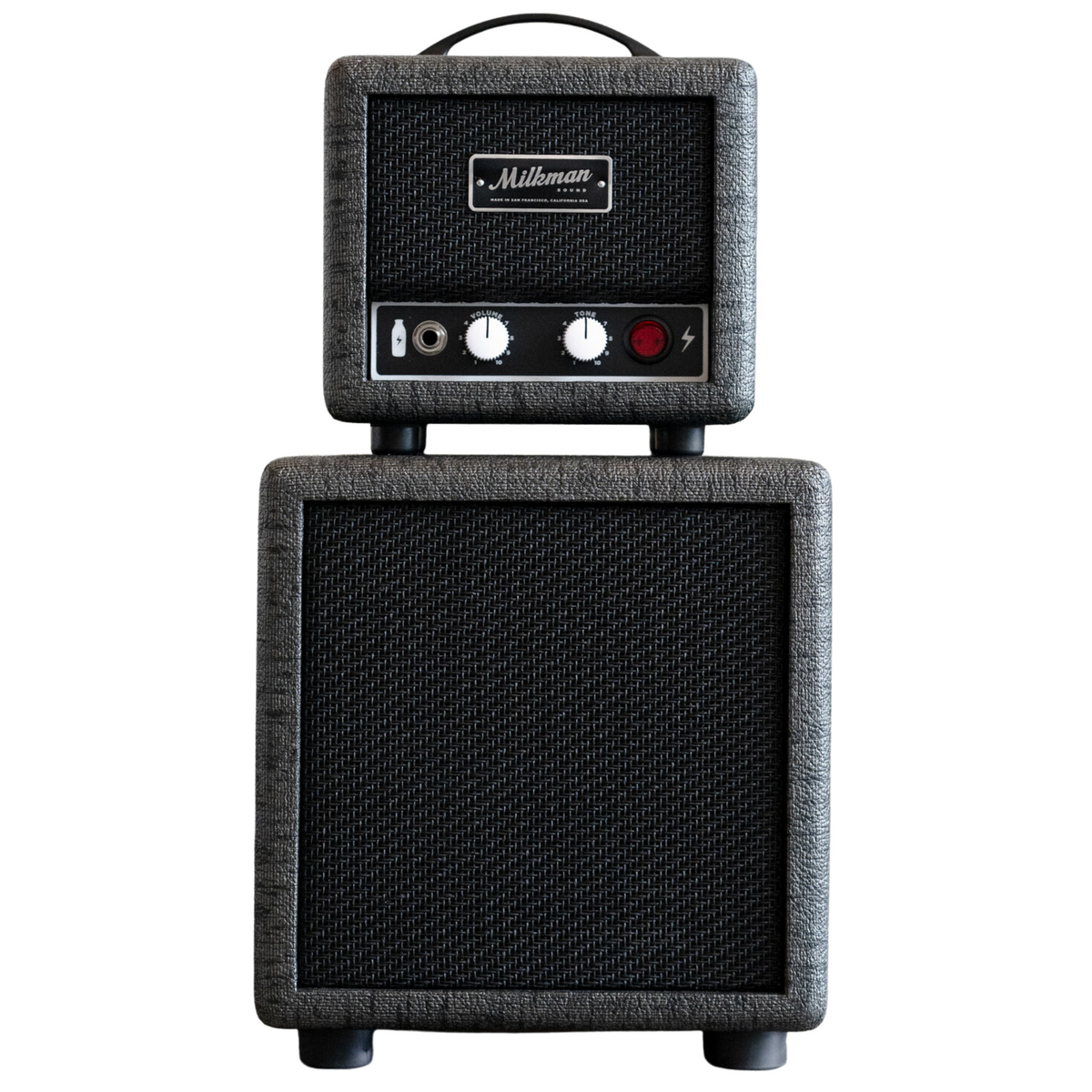 Milkman Sound 5-Watt Mini Stack Guitar Amplifier Head and Cabinet in Blackened Tuna