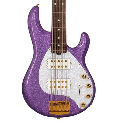 Music Man Stingray Special 5 HH, Rosewood Fingerboard, Amethyst Sparkle Finish Bass Guitar