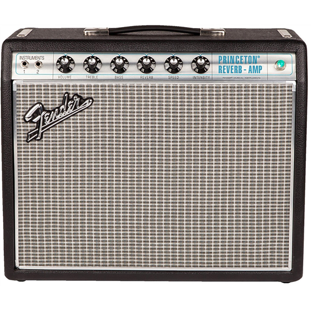 Fender '68 Custom Princeton Reverb Tube Combo Guitar Amplifier - 12 Watt - Black
