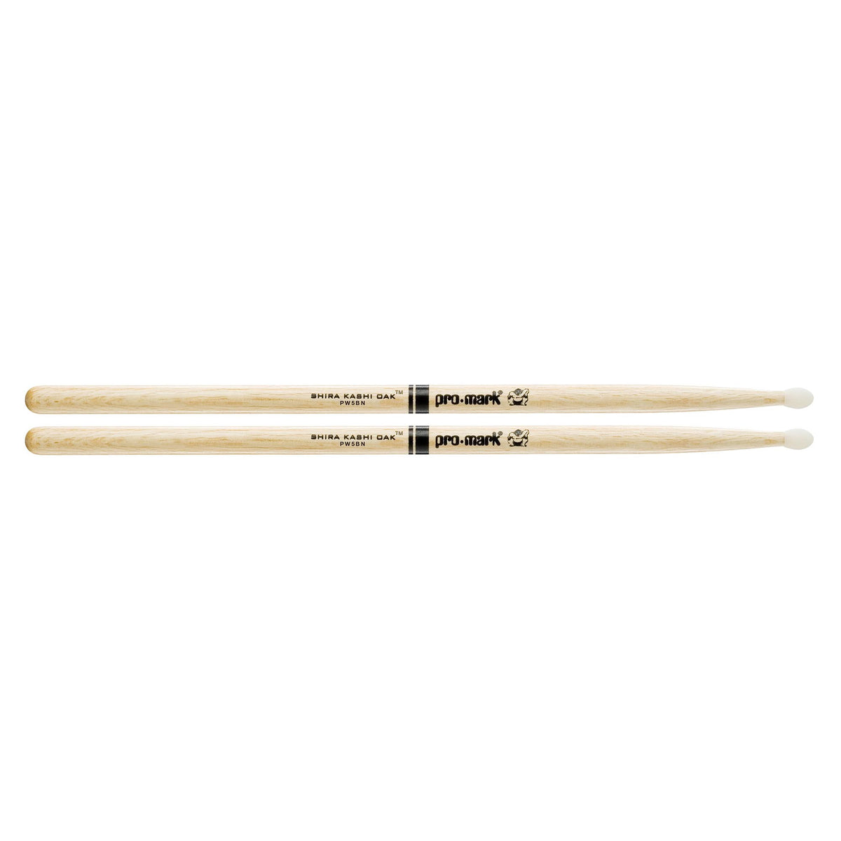 Promark PW5BN Japanese White Oak Nylon Tip Drumsticks