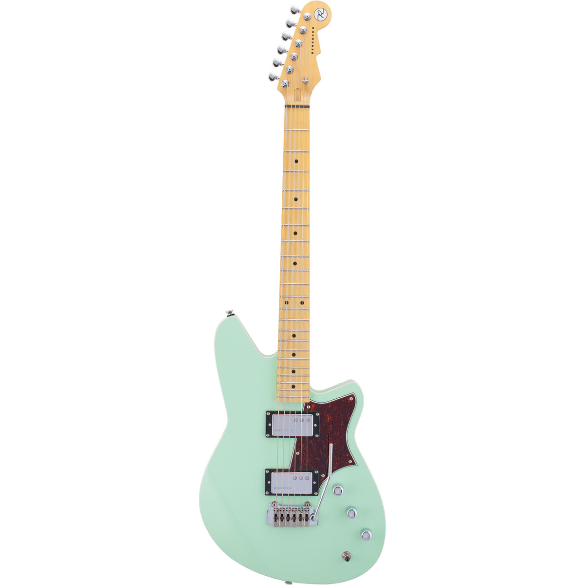Reverend Descent H90 Baritone Guitar With Wilkinson Tremolo - Oceanside Green