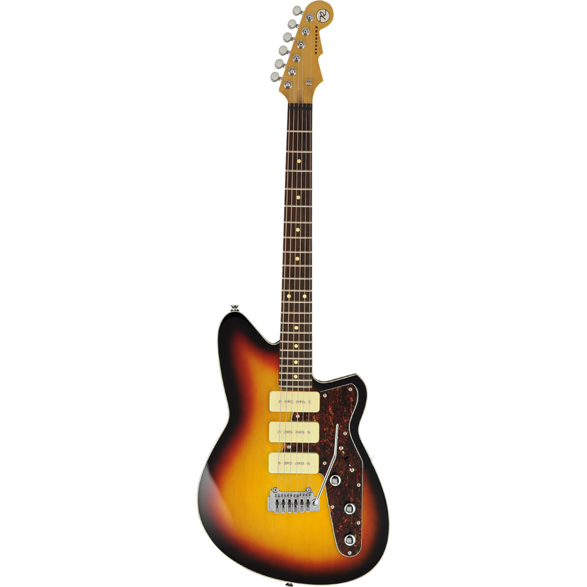 Reverend Jetstream 390 With Wilkinson Tremolo - 3-Tone Burst