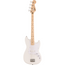 Squier Sonic Bronco Bass, Maple Fingerboard, White Pickguard, Arctic White Bass Guitar