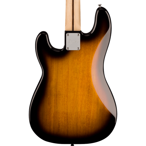 Squier Sonic Precision Bass, Maple Fingerboard, White Pickguard, 2-Color Sunburst Bass Guitar