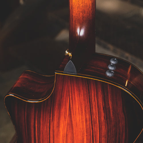 Taylor 2017 914ce LTD Shaded Edgeburst, Cocobolo Back And Sides With OHSC - Used
