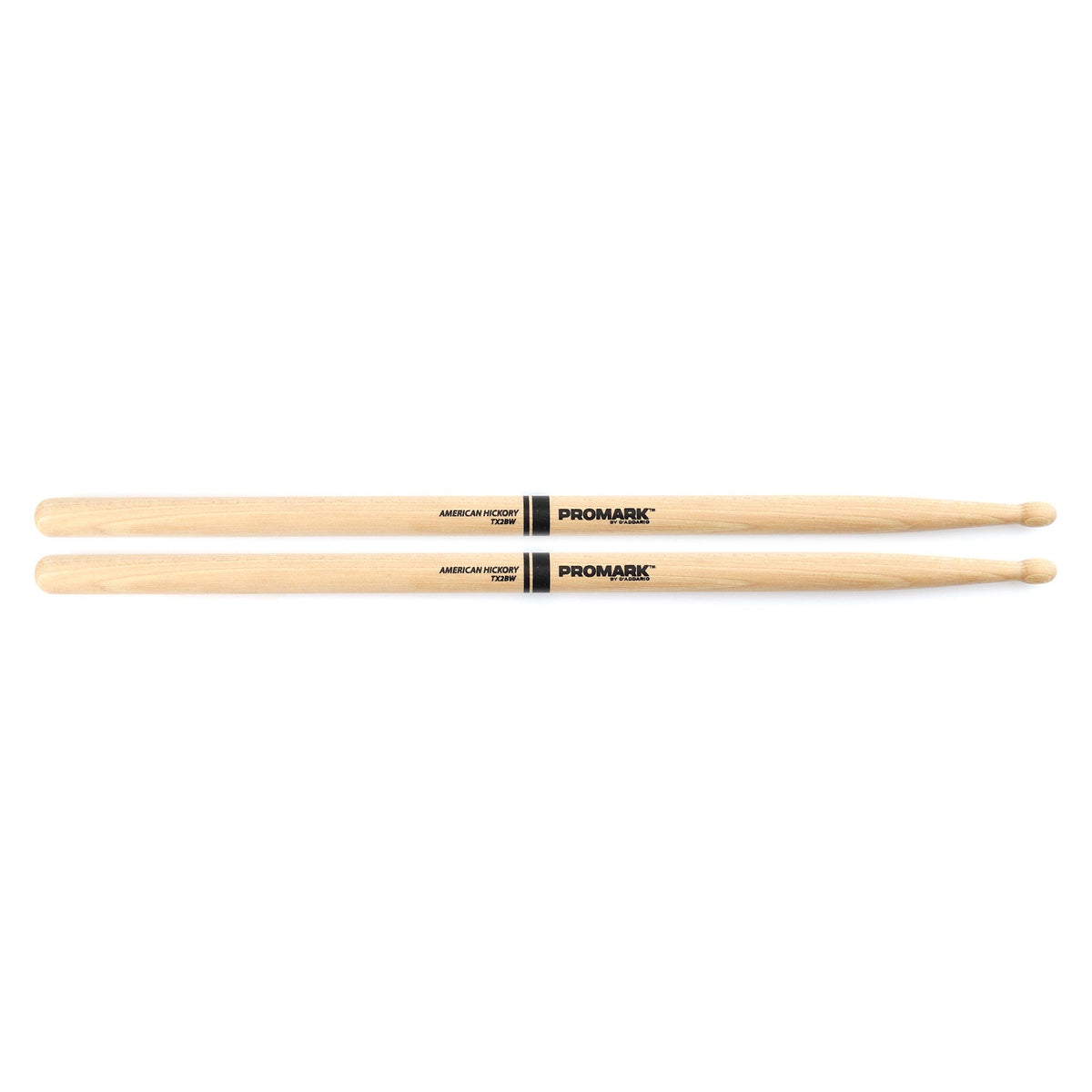 Promark TX2BW 2B Wood Tip Drumsticks