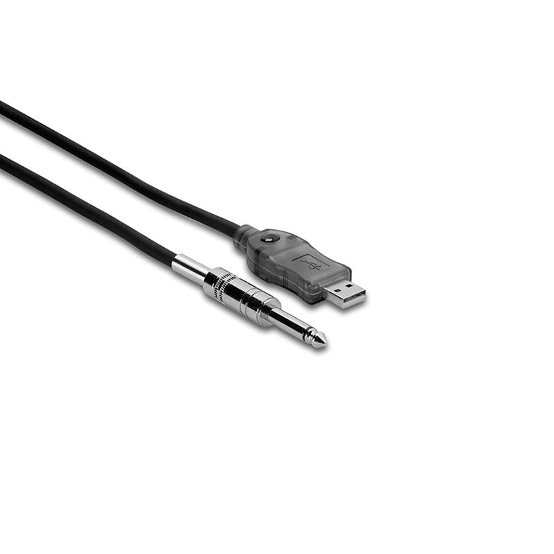 Hosa USQ-110 Tracklink 1/4 TS To USB - 10ft
