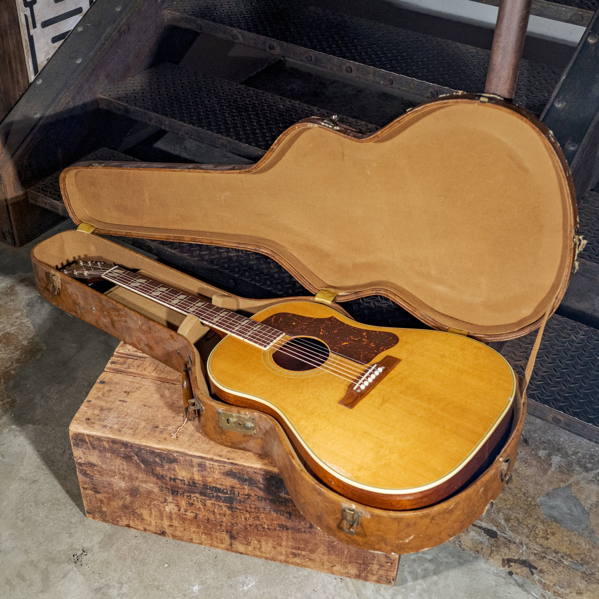 Gibson Vintage 1955 Country Western, Natural With OHSC - Used