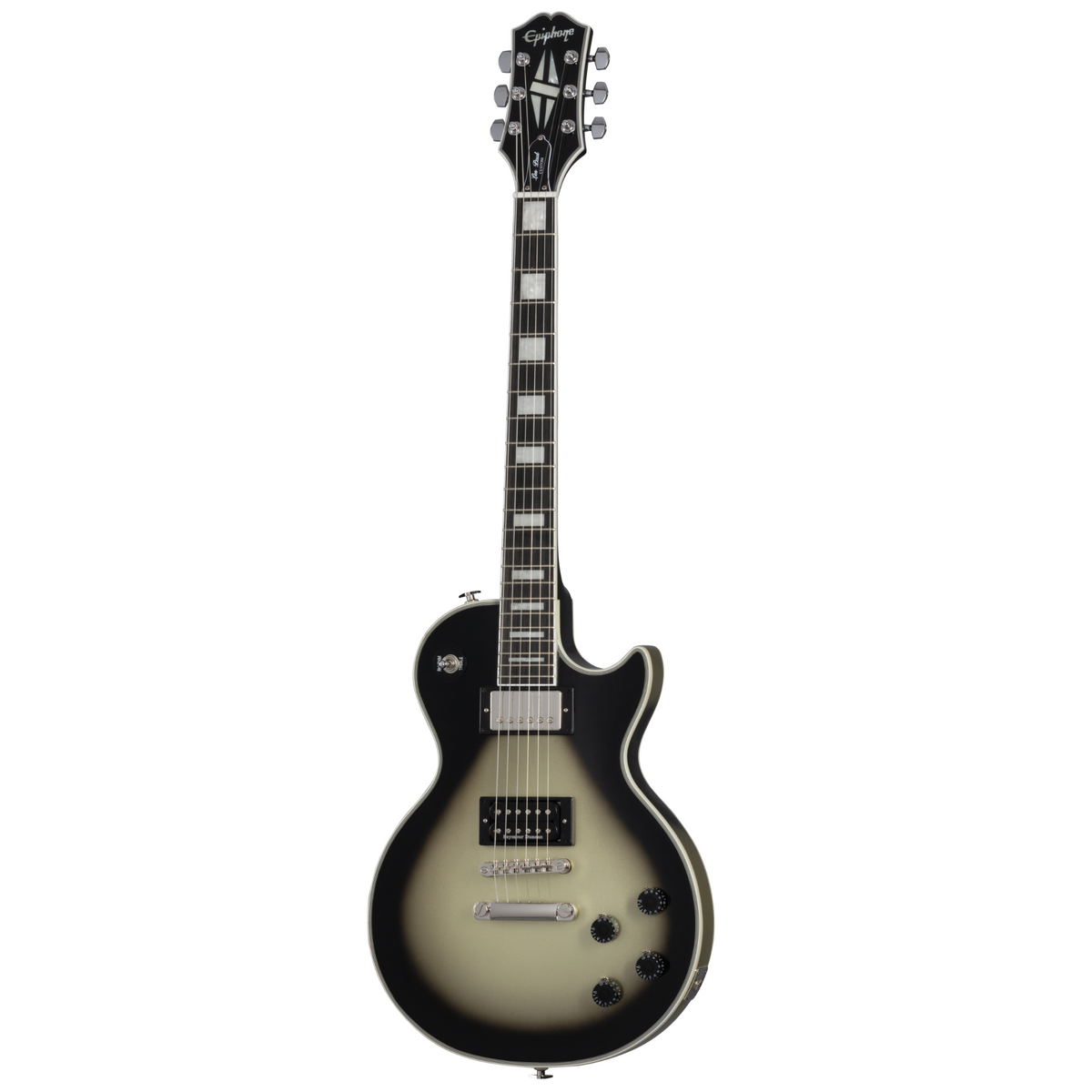 Epiphone Adam Jones Les Paul Custom Art Julie Heffernan's “Study For Self Portrait with Rose Skirt and a Mouse", Antique Silverburst