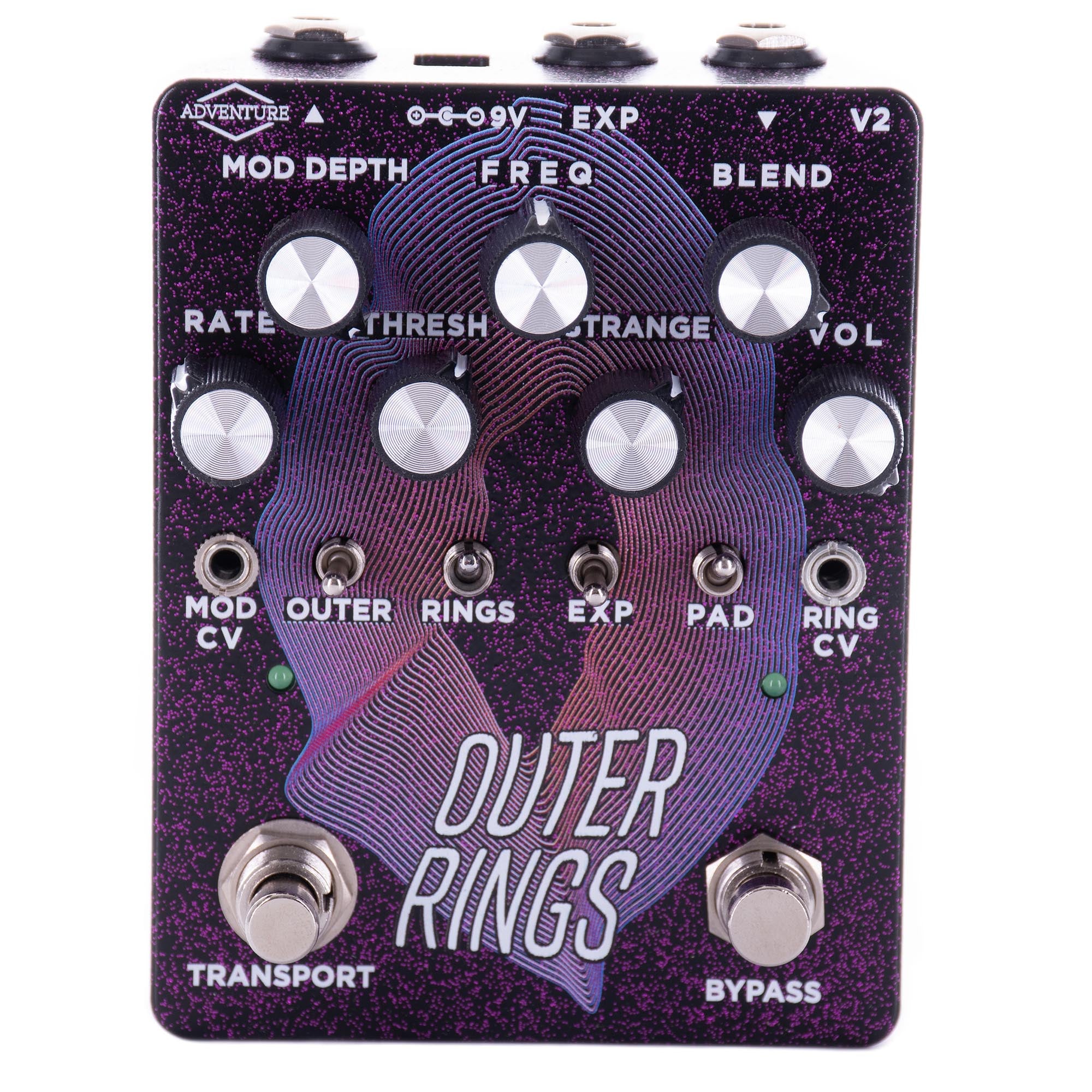 ギター Adventure Audio Outer Rings Adventure Audio Outer Rings 2 Modulation Pedal – Russo Music