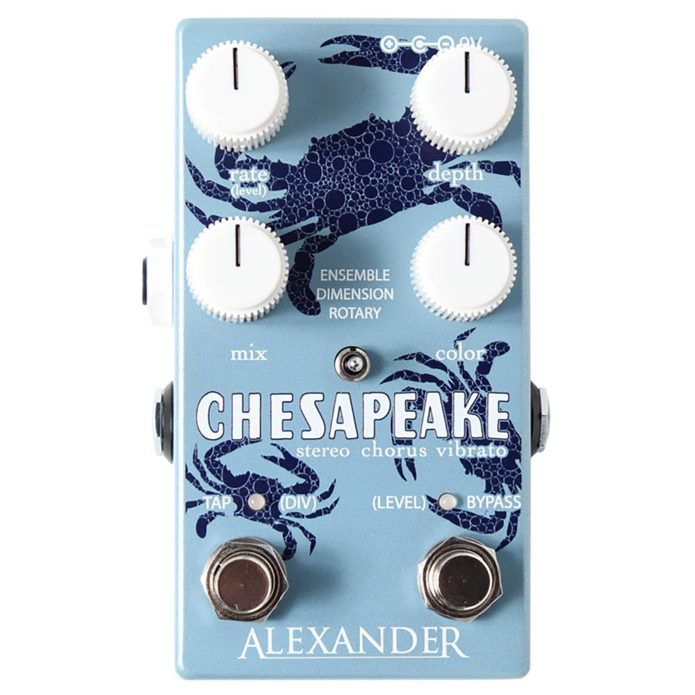 Alexander Chesapeake Stereo Chorus Vibrato Pedal Alexander Chesapeake Stereo Chorus Vibrato Pedal