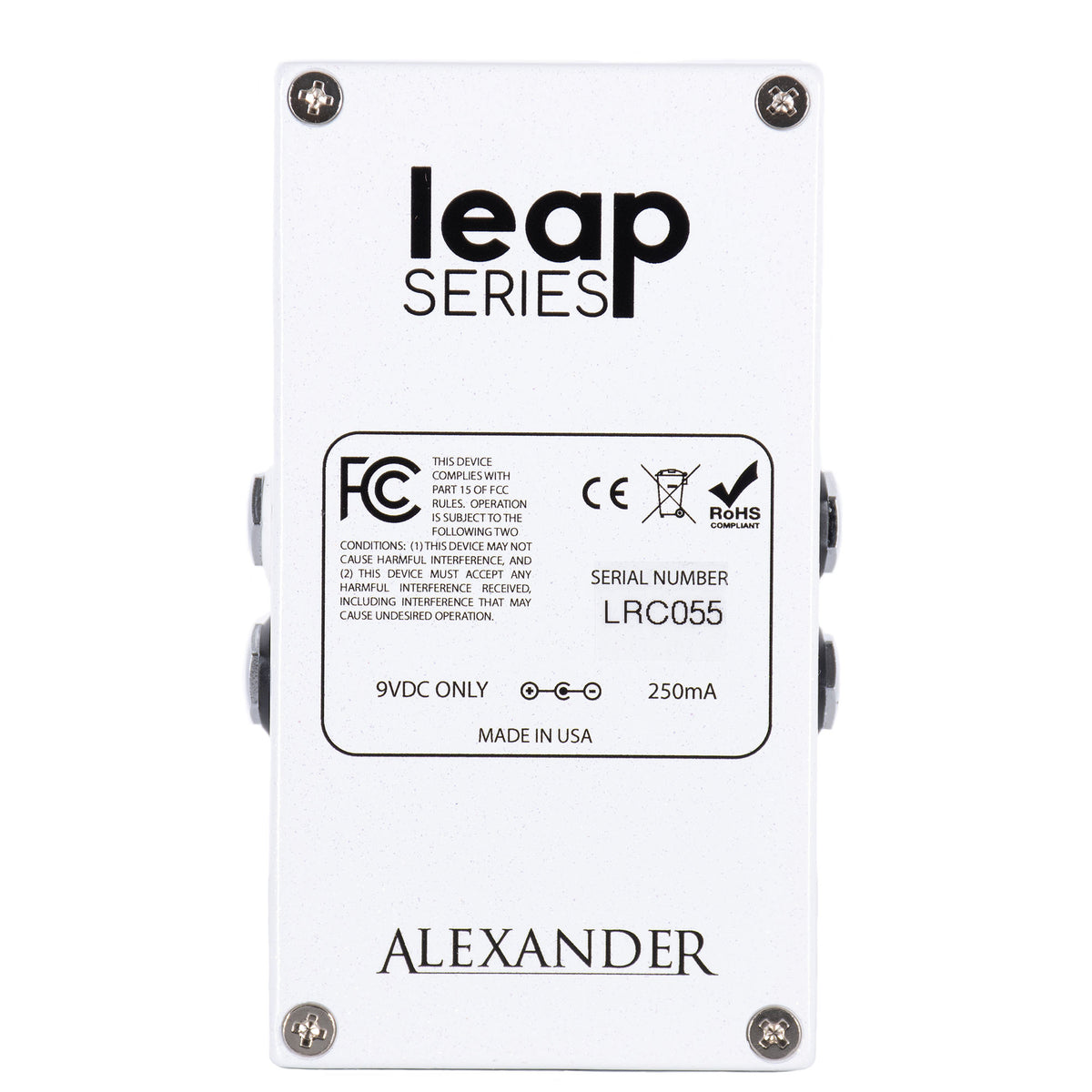 Alexander Rewind Programmable Echo Delay Effect Pedal