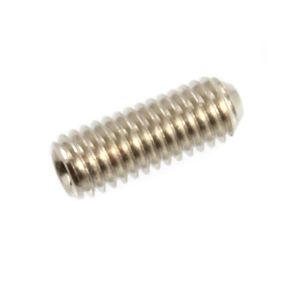 AllParts Hex Head Guitar Bridge Height Screws, Nickel, Pack Of 12