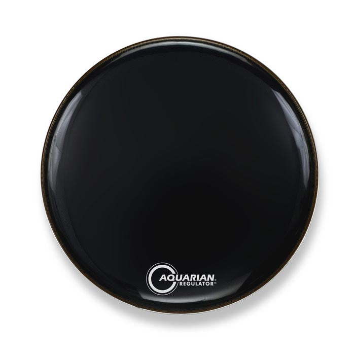 Aquarian 18" Regulator Bass Head - No Hole - Gloss Black